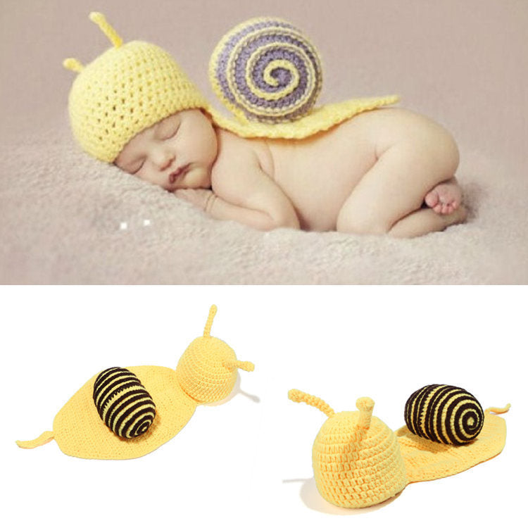 Cute Set Of Knitted Woolen Baby Children's Hats