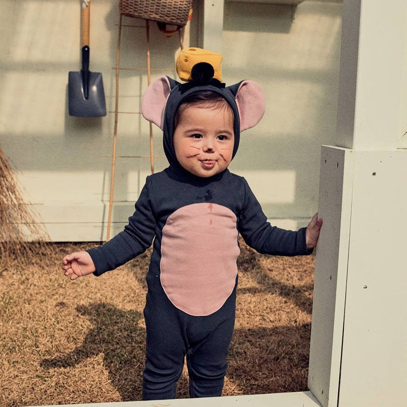 Pure Cotton Cartoon Cute Baby Onesies