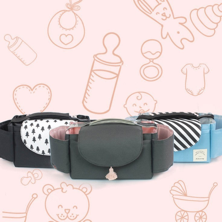 Multifunctional Baby Stroller Hanging Diaper Bag