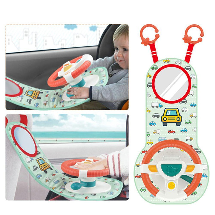 Baby Electric Simulation Steering Wheel Toy