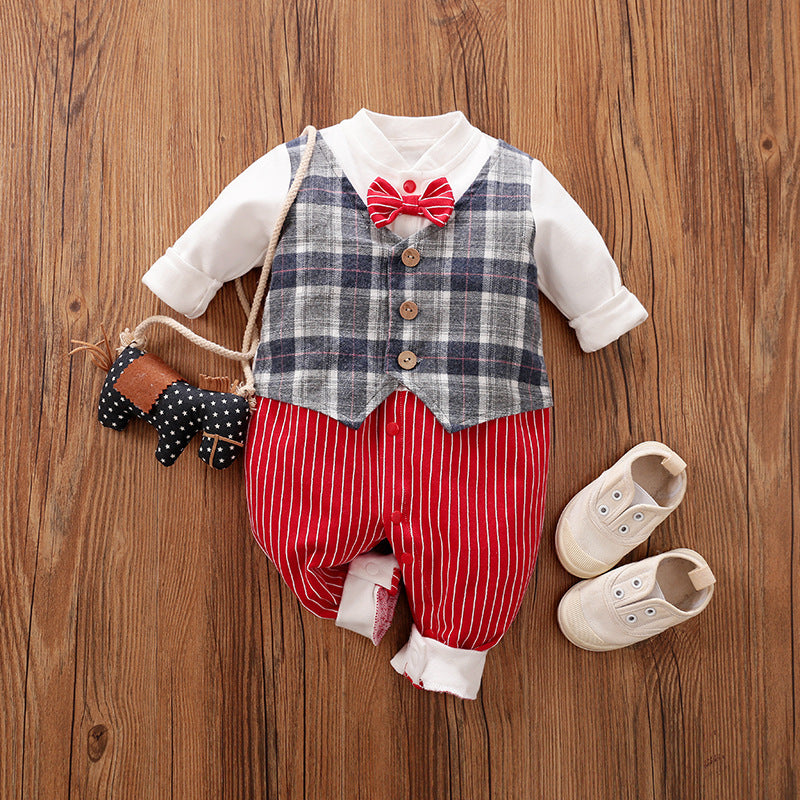 Baby Jumpsuit Spring And Autumn Models Foreign
