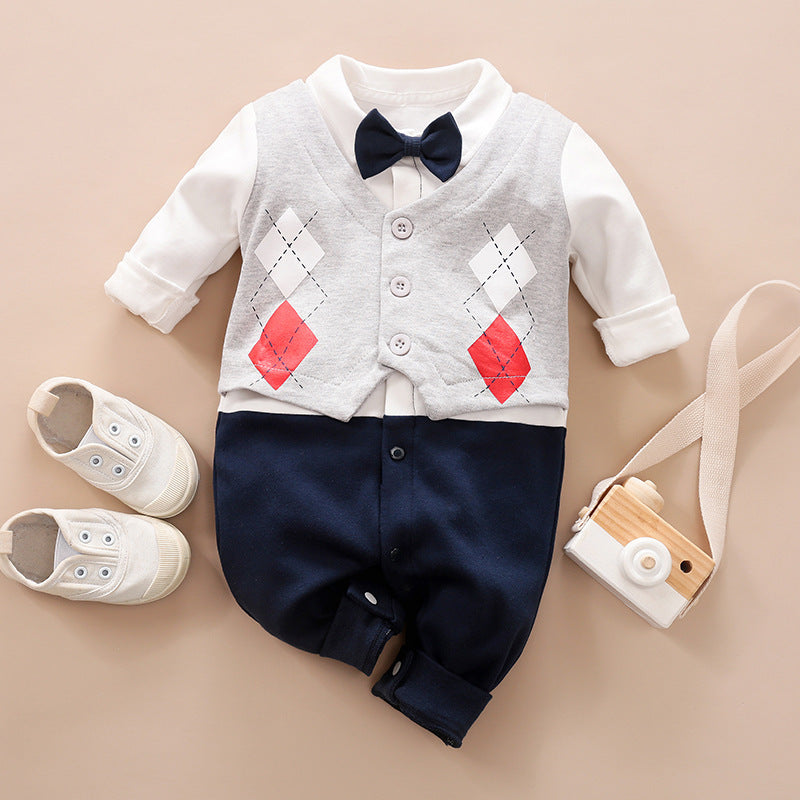 Baby Jumpsuit Spring And Autumn Models Foreign