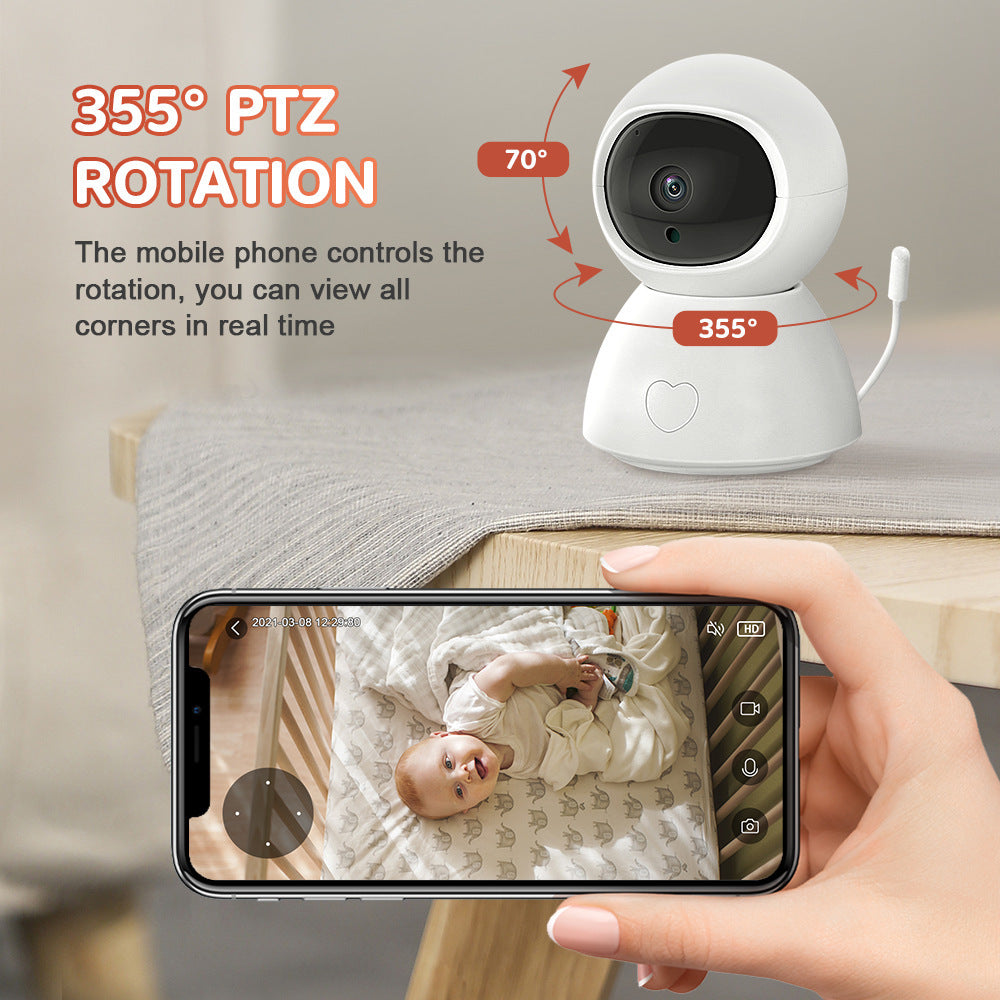 Baby Care Home Graffiti Shaking Head Camera