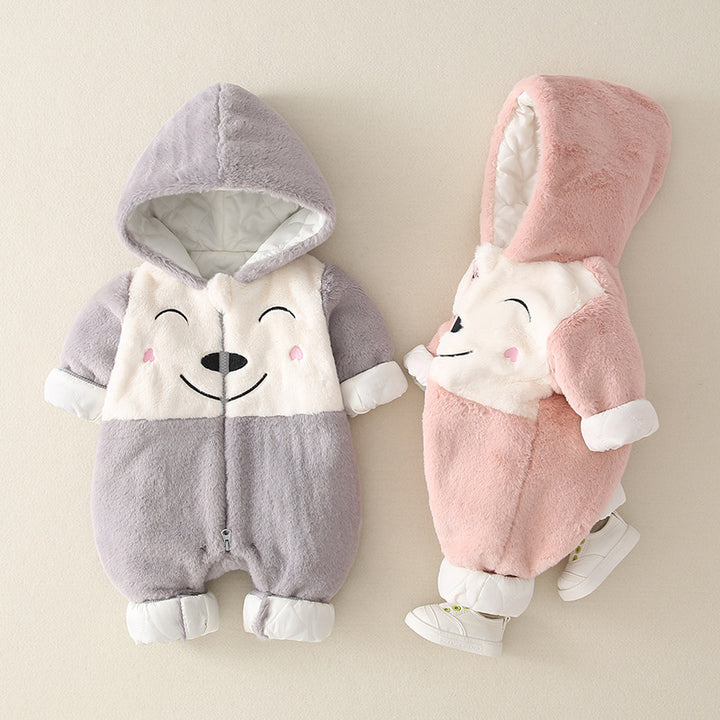 Baby's winter thickened cotton padded jacket