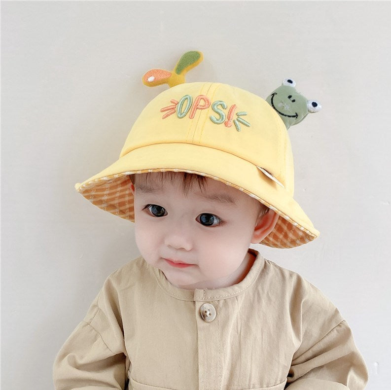 Children's Sunscreen Breathable Cute Fisherman Hat