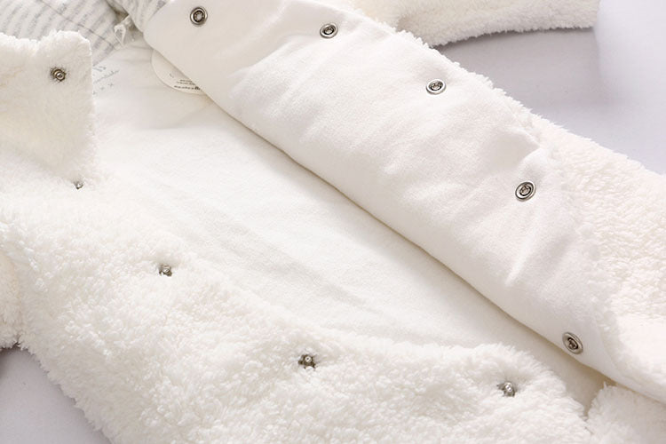 Baby lamb winter cotton padded clothes