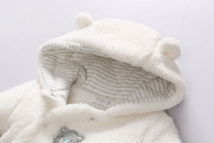 Baby lamb winter cotton padded clothes