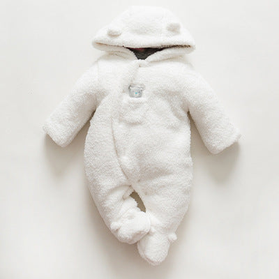 Baby lamb winter cotton padded clothes