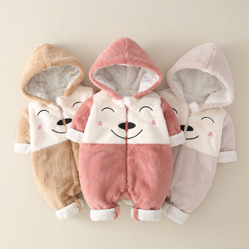 Baby's winter thickened cotton padded jacket