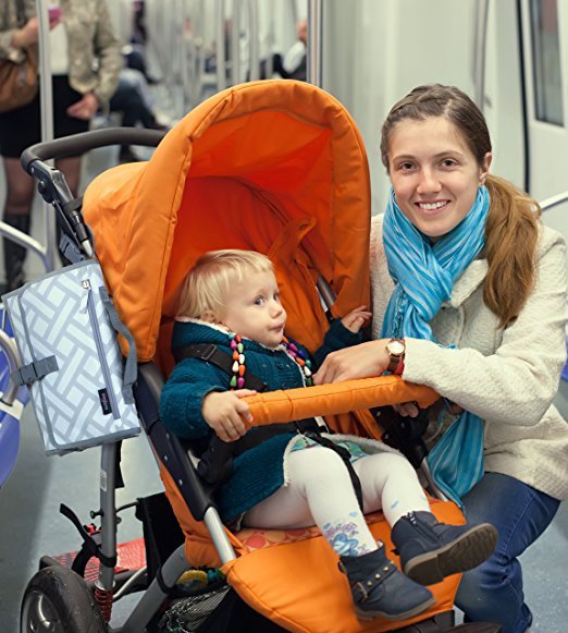 Baby out convenient diaper bag