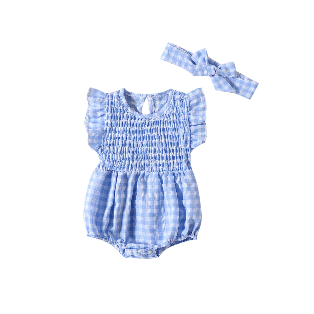 Baby Girl Solid Color Baby Sleeveless