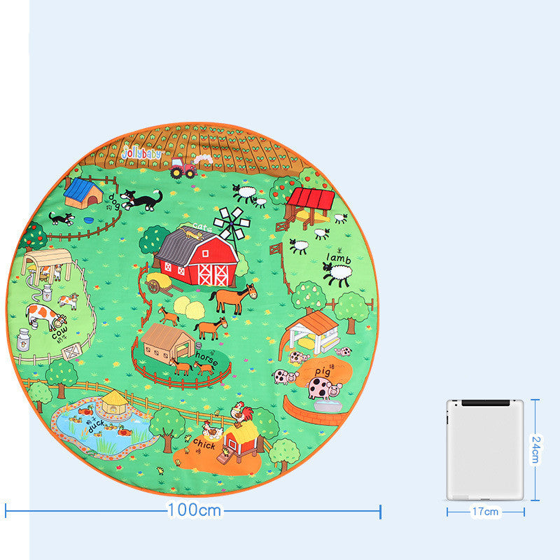 Baby Baby Play Blanket Early Education Animal