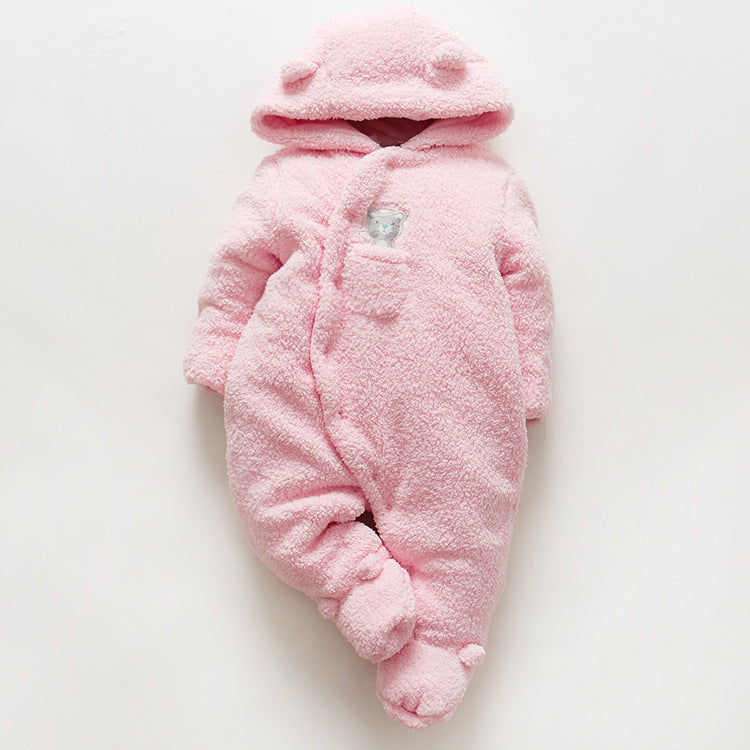 Baby lamb winter cotton padded clothes