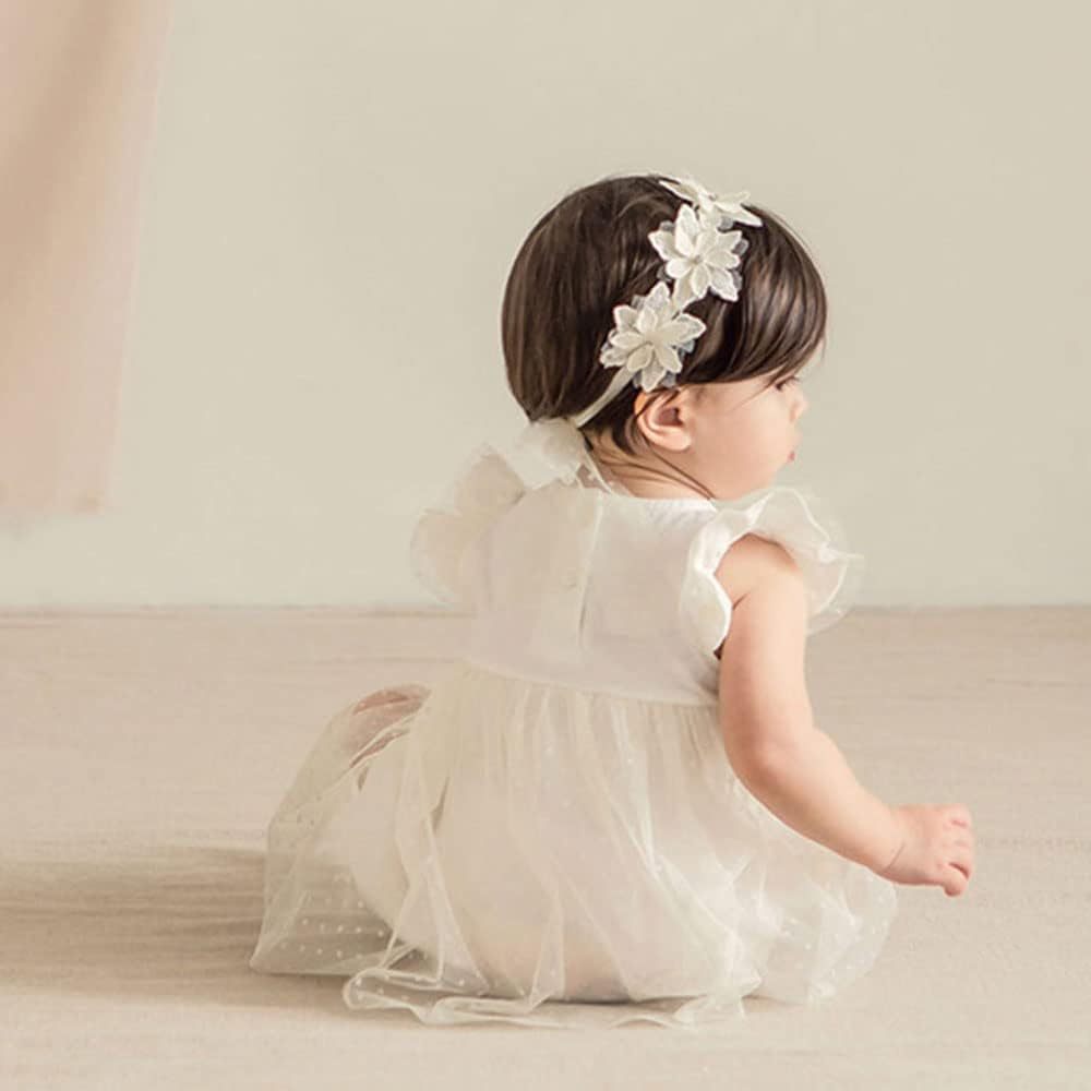 Baby Girls Cute Bow-knot Headband Soft Lace