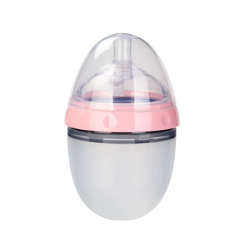 Breast Milk Silicone Baby Feeding Bottle Soft