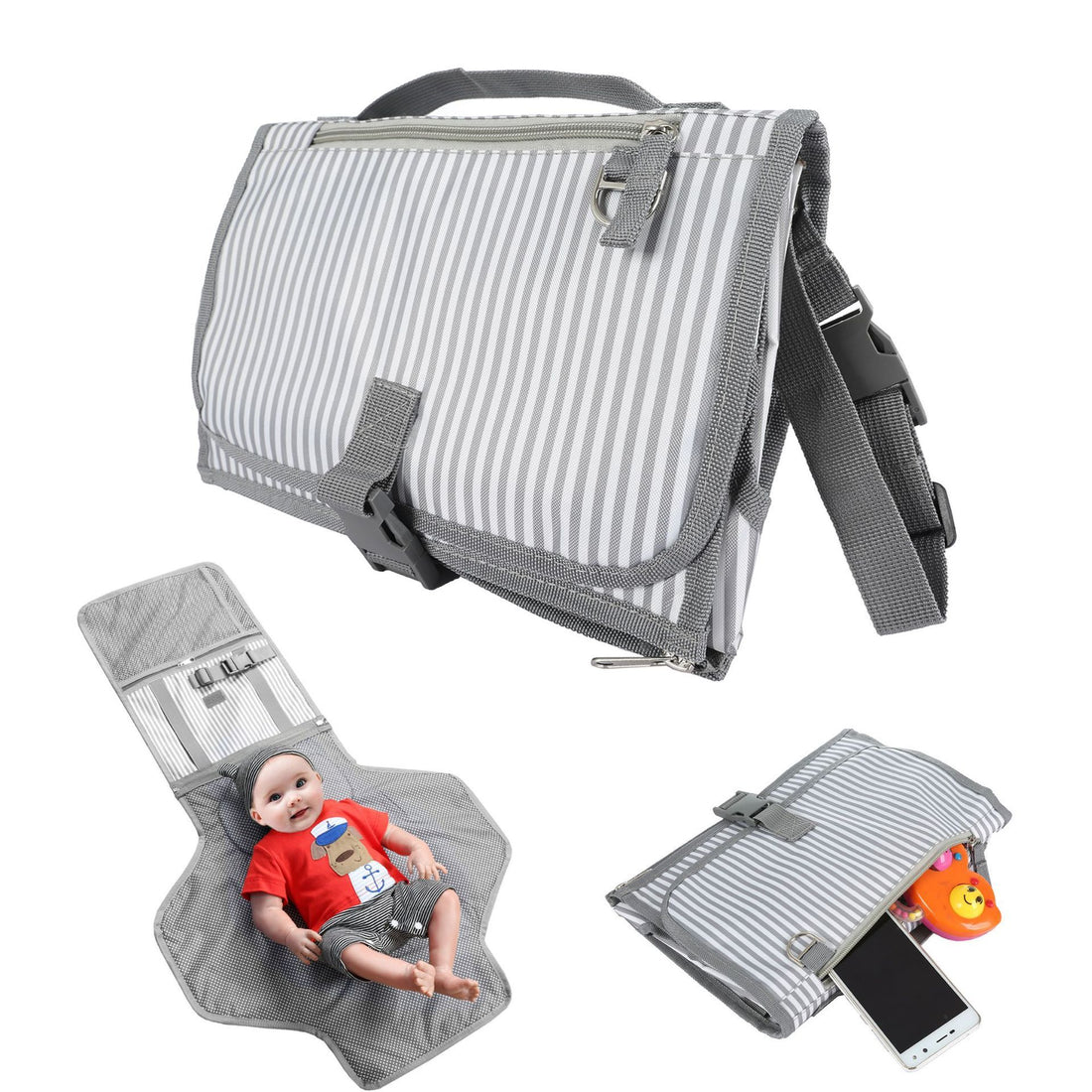 Baby out convenient diaper bag
