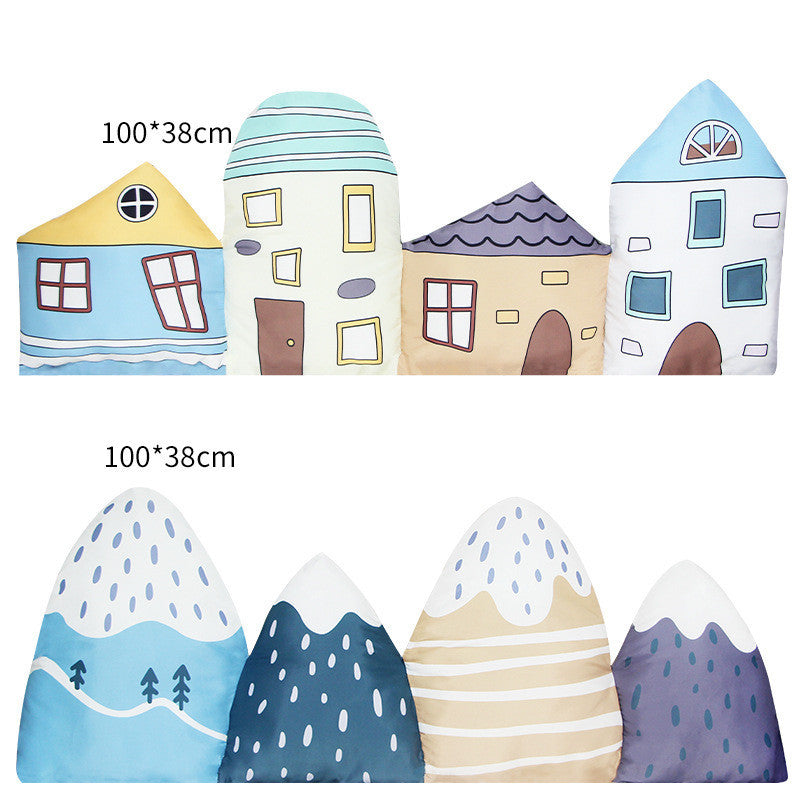 Nordic Style Crib Surround House Mountain
