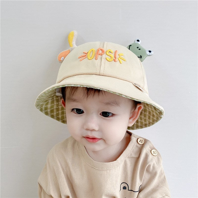 Children's Sunscreen Breathable Cute Fisherman Hat