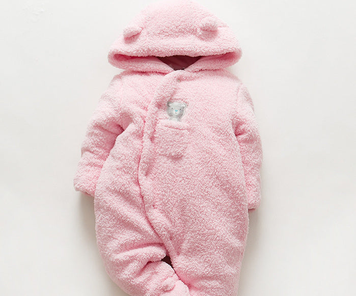 Baby lamb winter cotton padded clothes