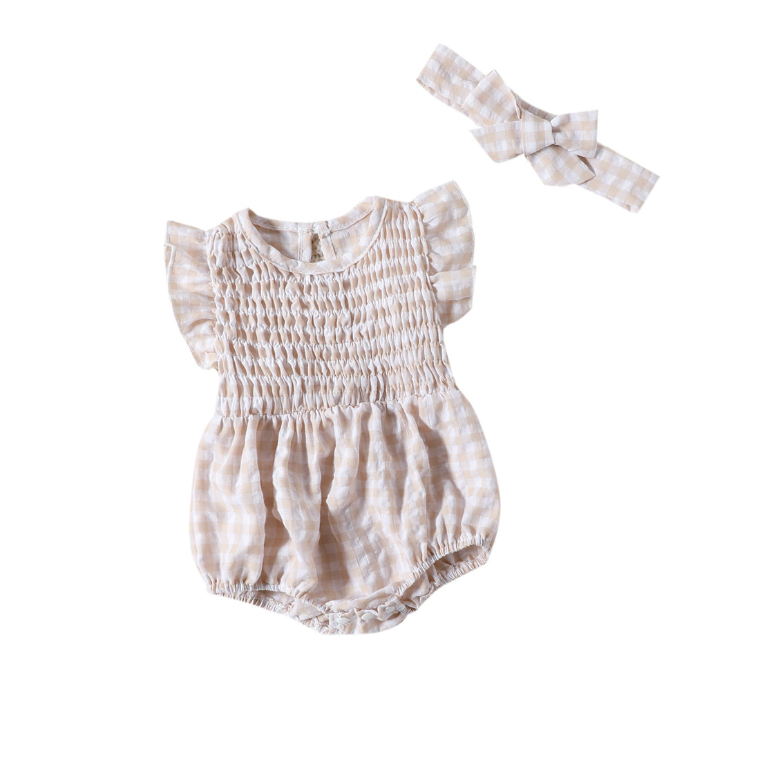Baby Girl Solid Color Baby Sleeveless