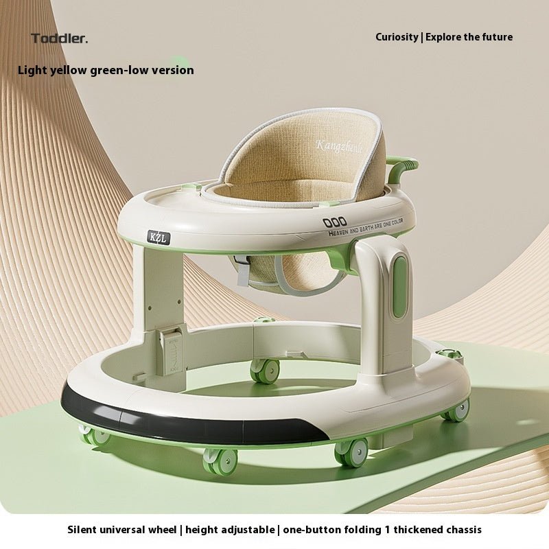 Baby Anti - rollover Walking Aid Baby Walker - Bright Cubb