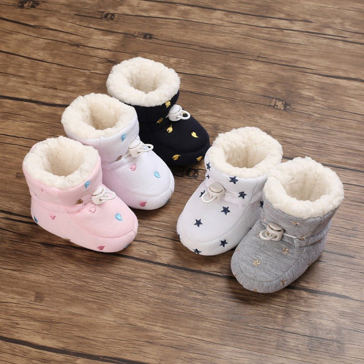 Baby Autumn And Winter Baby Shoes Cotton Shoes - Bright Cubb
