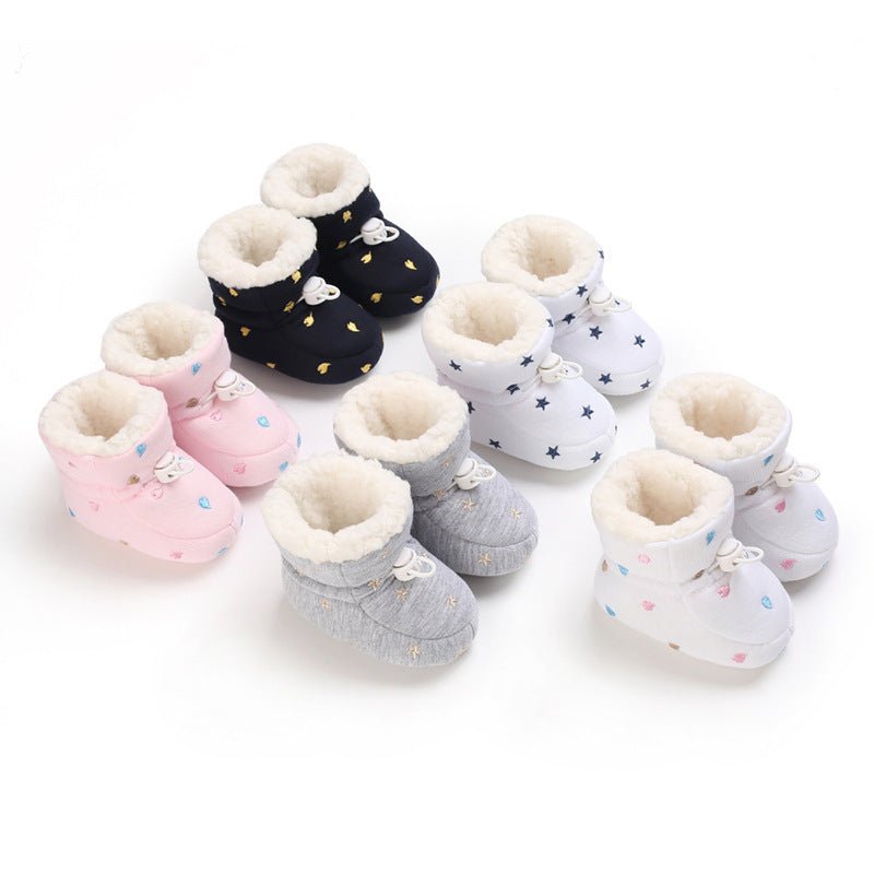 Baby Autumn And Winter Baby Shoes Cotton Shoes - Bright Cubb