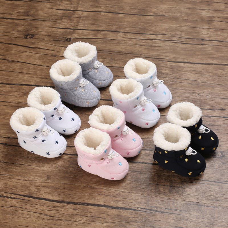 Baby Autumn And Winter Baby Shoes Cotton Shoes - Bright Cubb