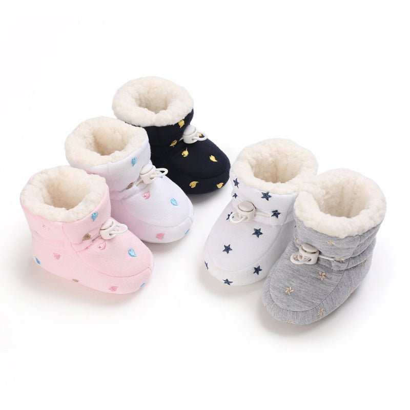 Baby Autumn And Winter Baby Shoes Cotton Shoes - Bright Cubb