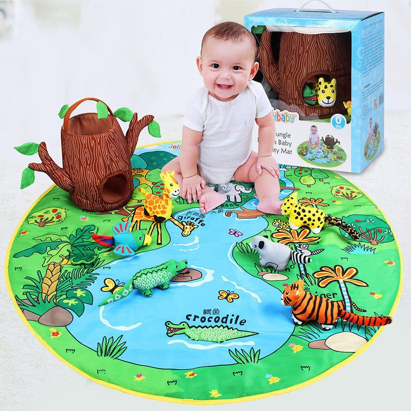 Baby Baby Play Blanket Early Education Animal - Bright Cubb