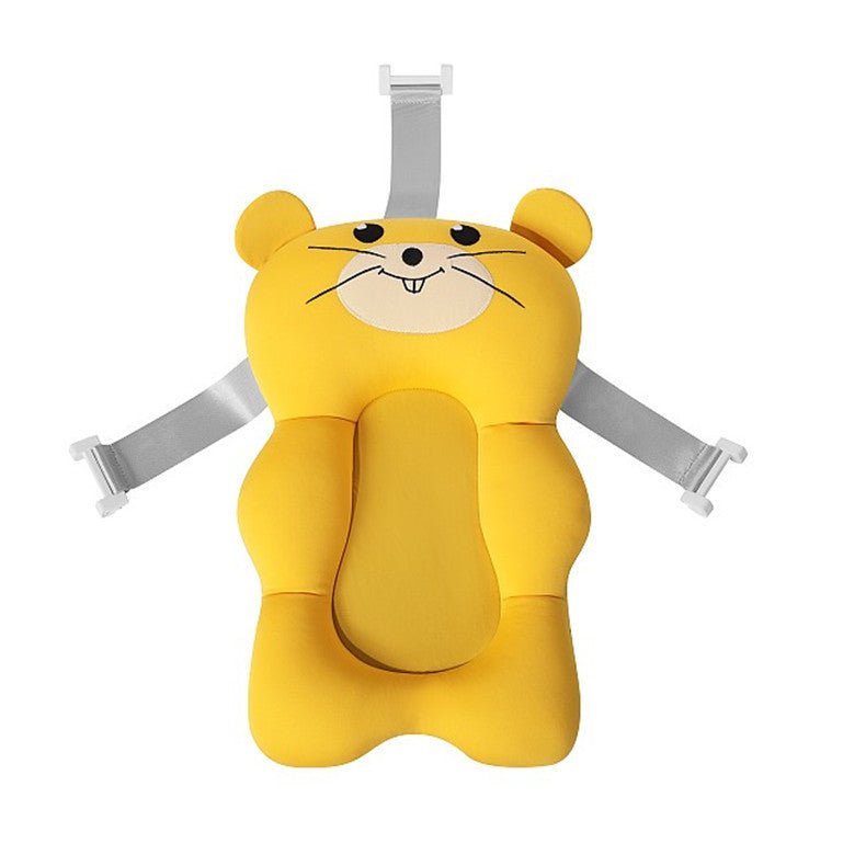 Baby Bath Mat, Baby Bath, Sit And Lie Bath Frame - Bright Cubb