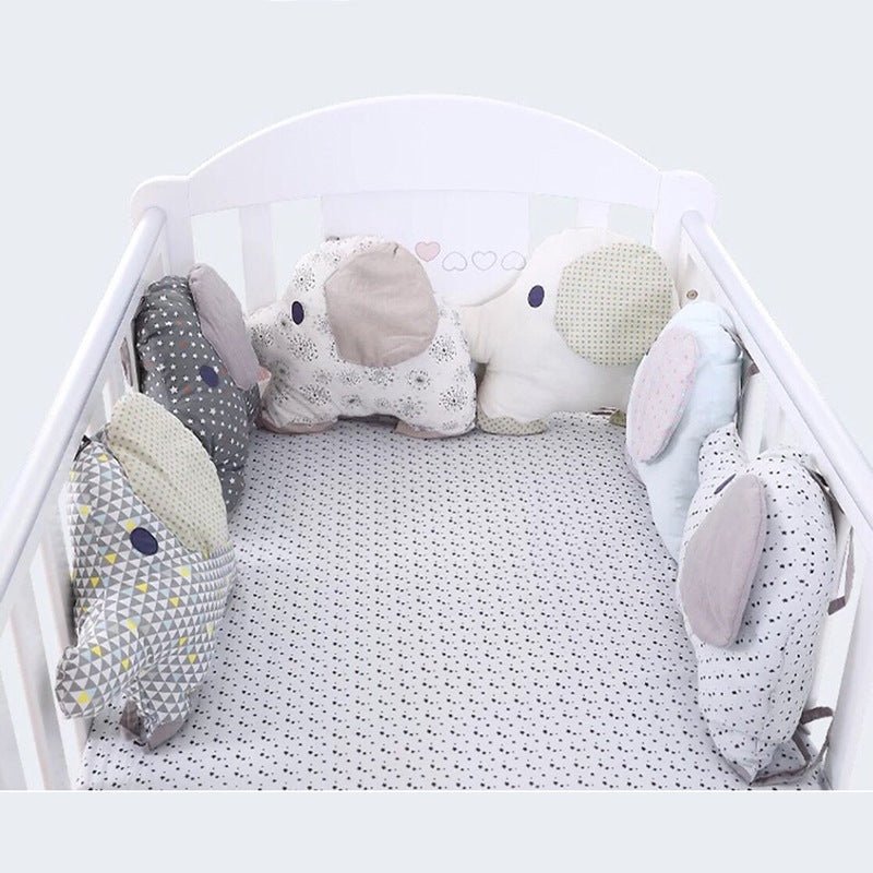 Baby Bed Bumper Crib Cot - Bright Cubb