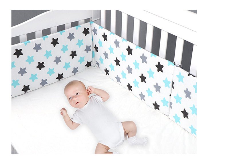 Baby Bed Thicken Bumper One - piece Crib - Bright Cubb