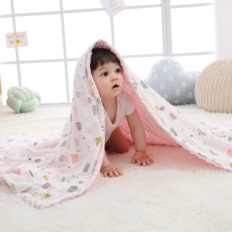 Baby blanket Doudou blanket - Bright Cubb