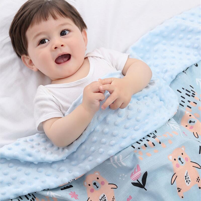 Baby blanket Doudou blanket - Bright Cubb