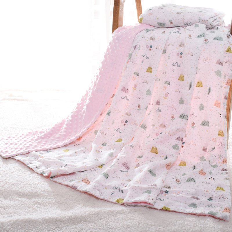 Baby blanket Doudou blanket - Bright Cubb