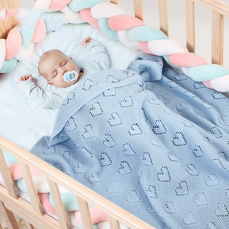 Baby Blanket Knitted Windproof Blanket - Bright Cubb