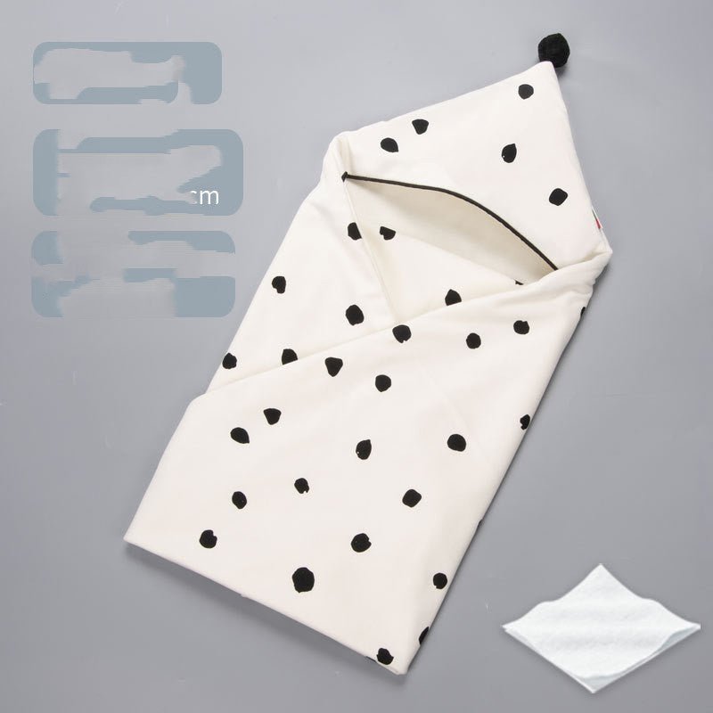 Baby Breathable Cotton Printed Swaddle - Bright Cubb