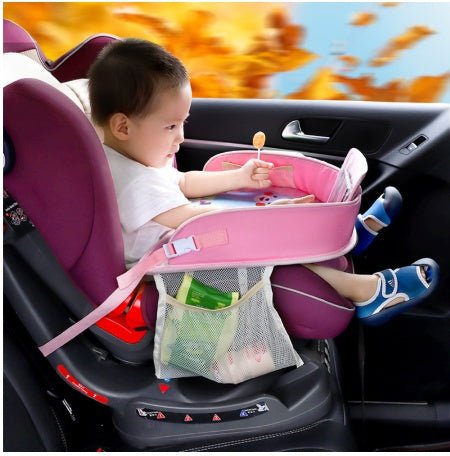 Baby car seat tray table - Bright Cubb