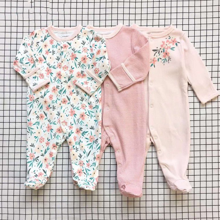 Baby crawling suit baby onesies - Bright Cubb