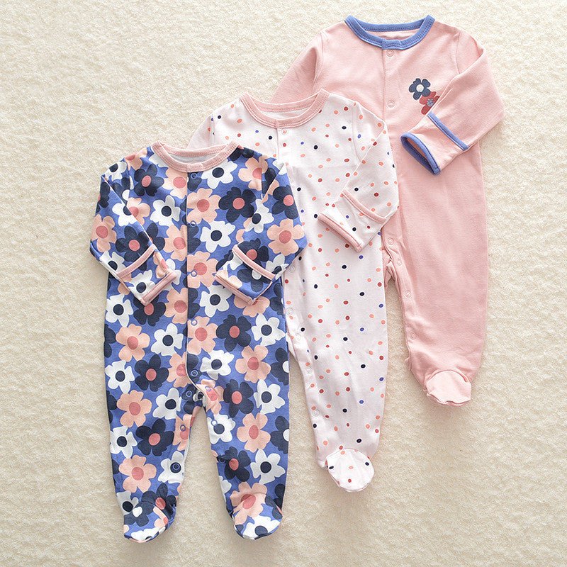 Baby crawling suit baby onesies - Bright Cubb