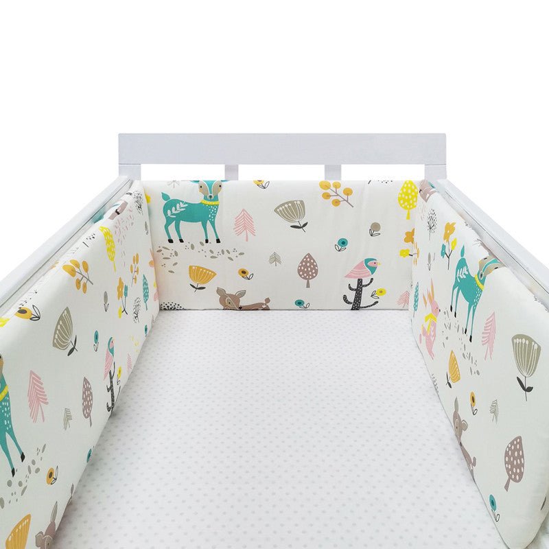 Baby Crib Surrounding Cotton Baby Bedding - Bright Cubb
