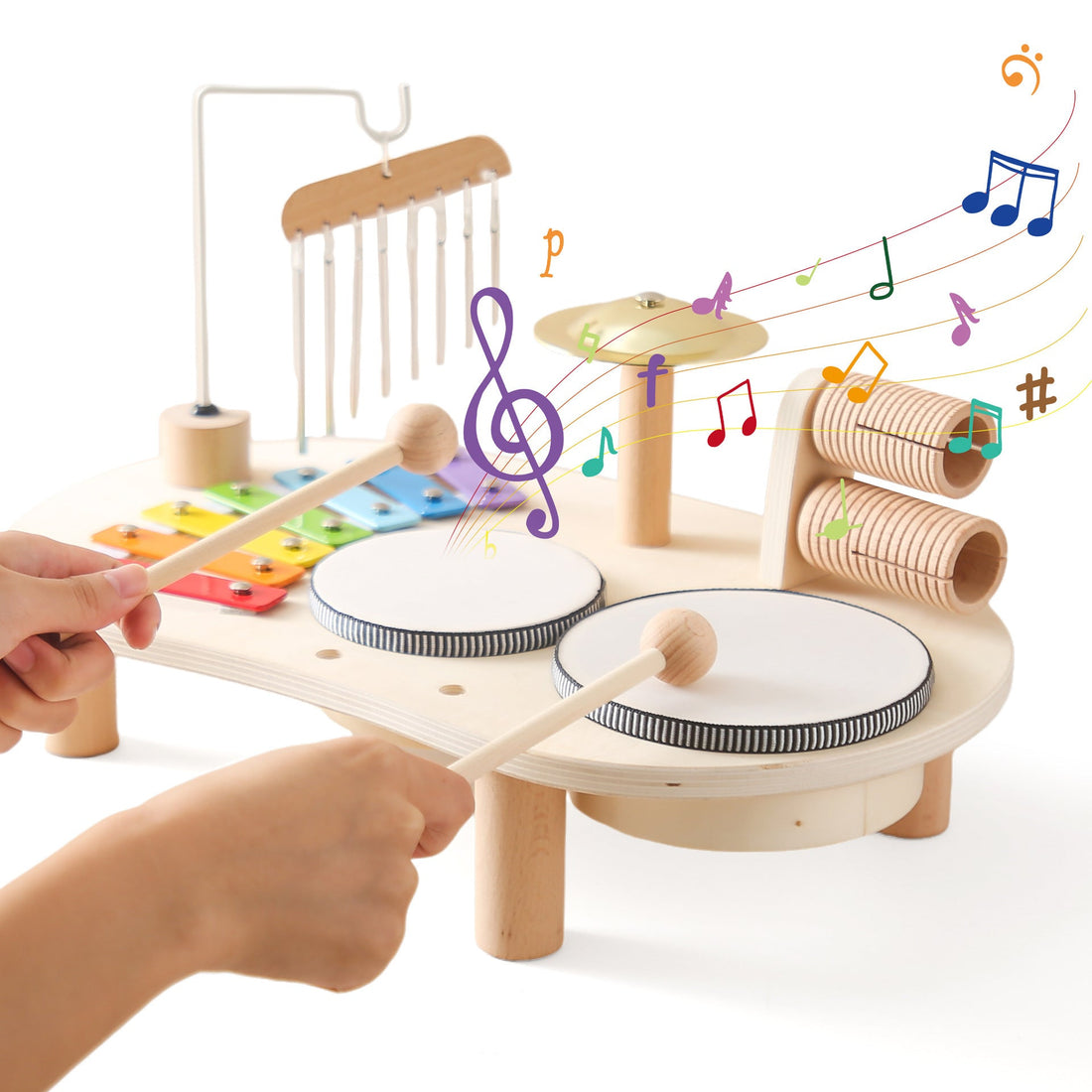 Baby Early Education Music Platform Toy - Bright Cubb