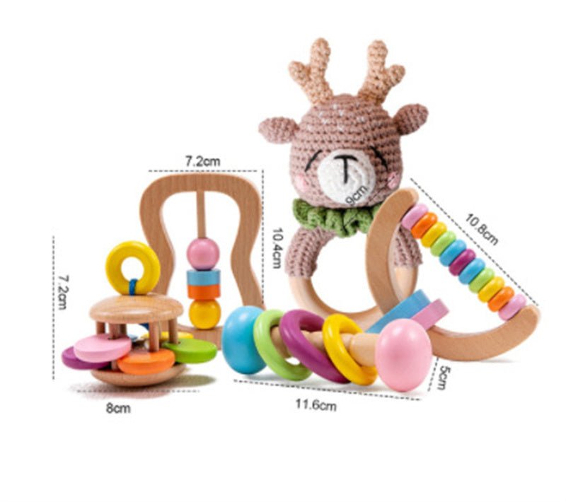 Baby Educational Toy Molar Teether - Bright Cubb