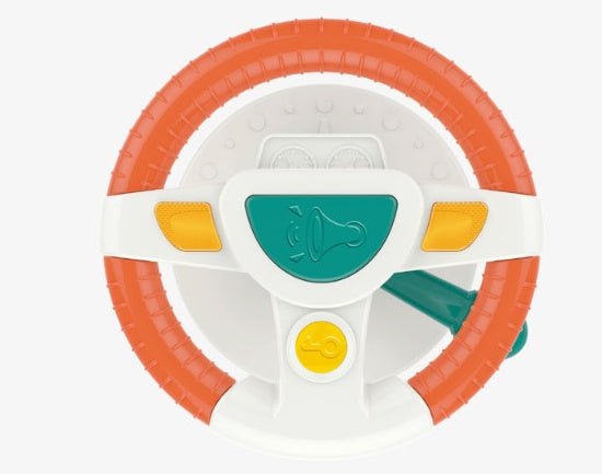 Baby Electric Simulation Steering Wheel Toy - Bright Cubb