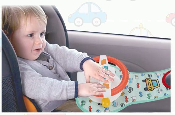 Baby Electric Simulation Steering Wheel Toy - Bright Cubb