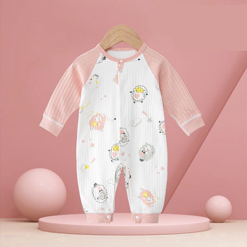 Baby Fall Winter Suit Romper Romper - Bright Cubb