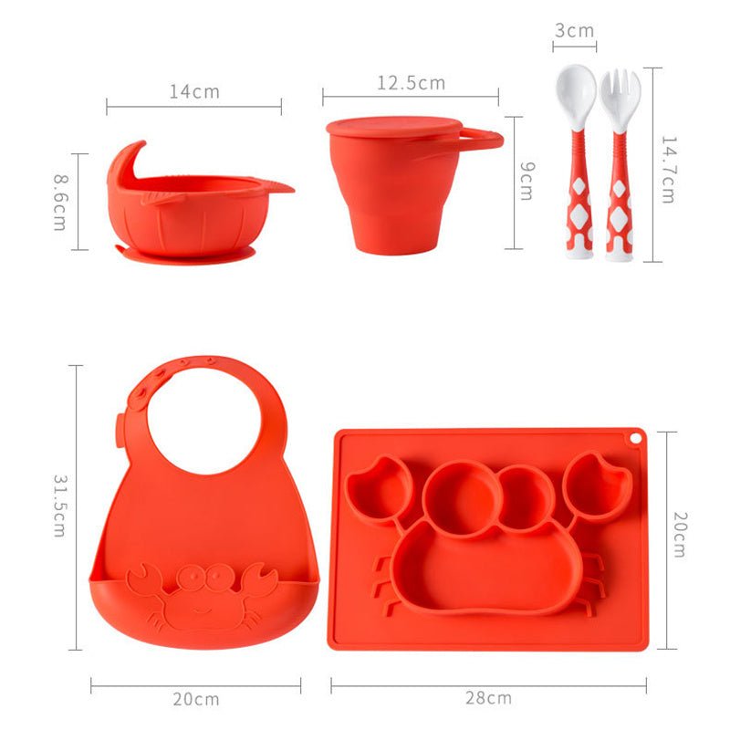 Baby feeding tableware - Bright Cubb