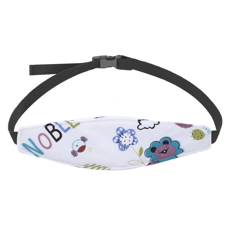 Baby Fixed Head Band Children's Car Seat Head - Bright Cubb