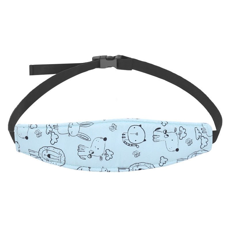 Baby Fixed Head Band Children's Car Seat Head - Bright Cubb